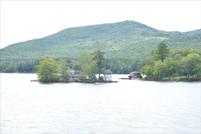 Lake Winnipesaukee, NH - Littlemark Island and Mt. Major